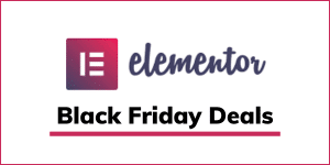 Elementor Black Friday Sale 2020 [Flat 30% OFF Deals]