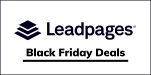Leadpages Black Friday 2020 Sale (ONLY $1 = 60 Days)