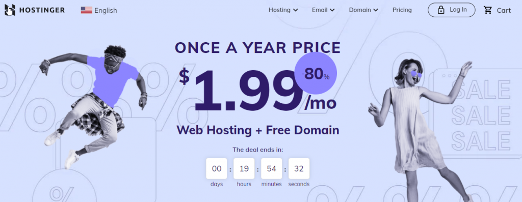 Hostinger Black Friday Offers, Sale