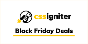 CSSIgniter Black Friday Deal