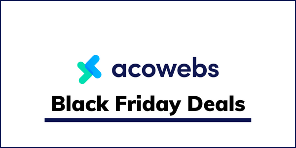 Acowebs Black Friday Deals