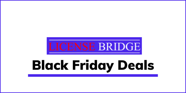License Bridge Black Friday Deals
