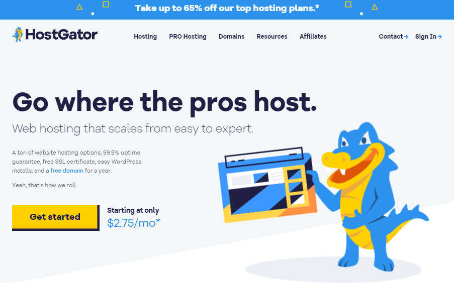 HostGator Black Friday Cyber Monday Deal Page