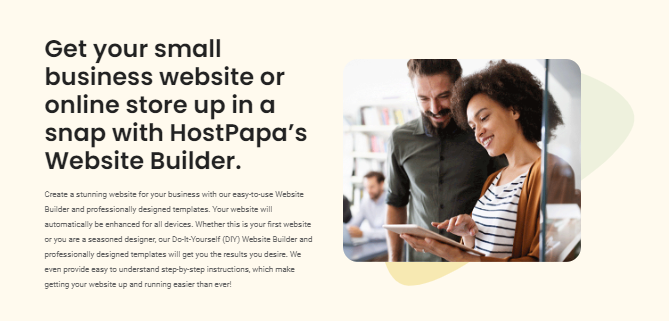 HostPapa Small Business Features